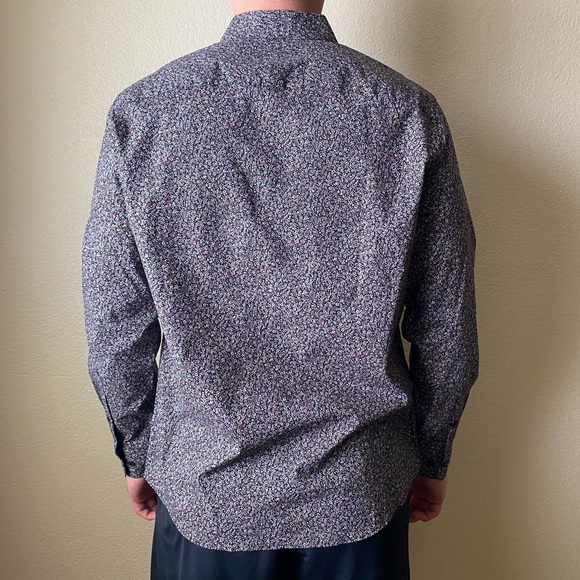 Mens floral dress shirt - Picture 2 of 6